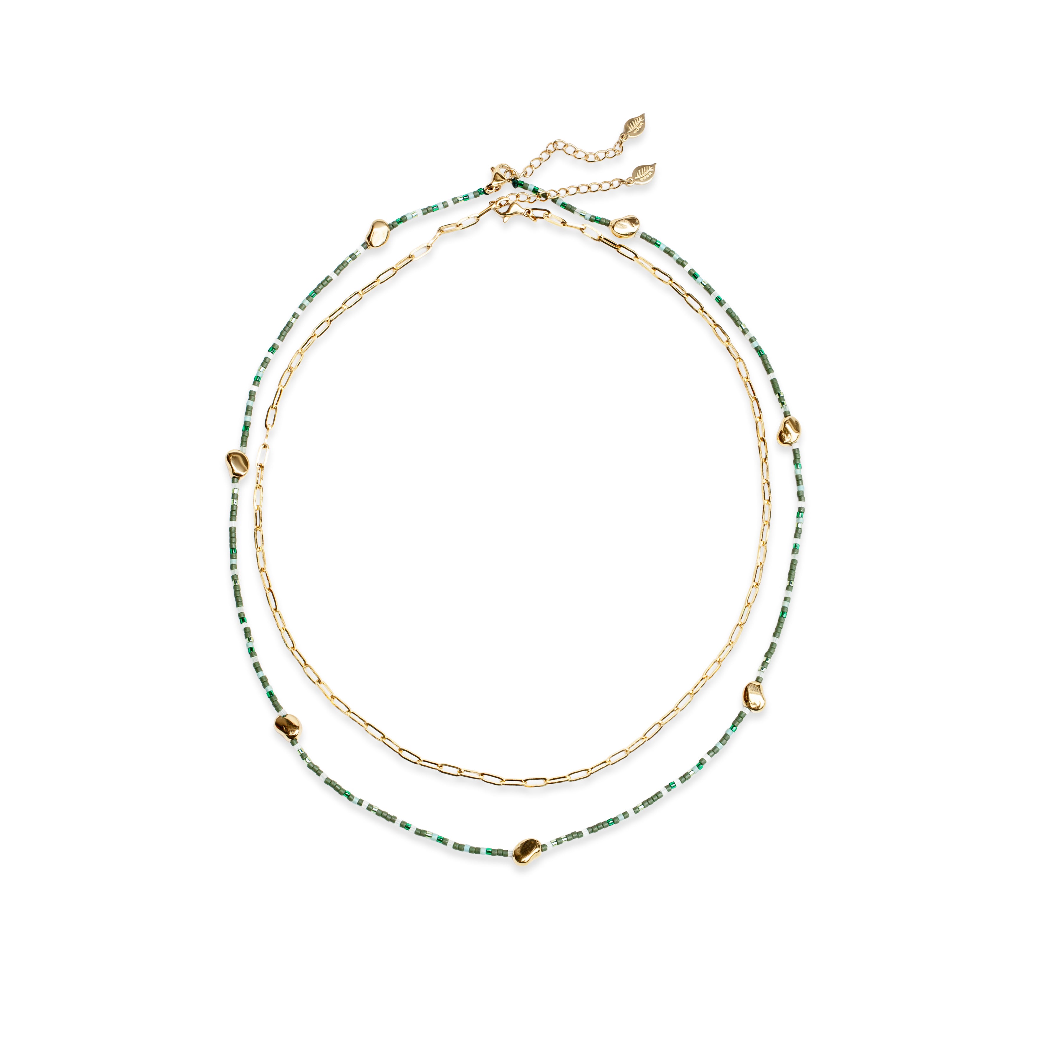 Garden of Eden Necklace Set - Gold