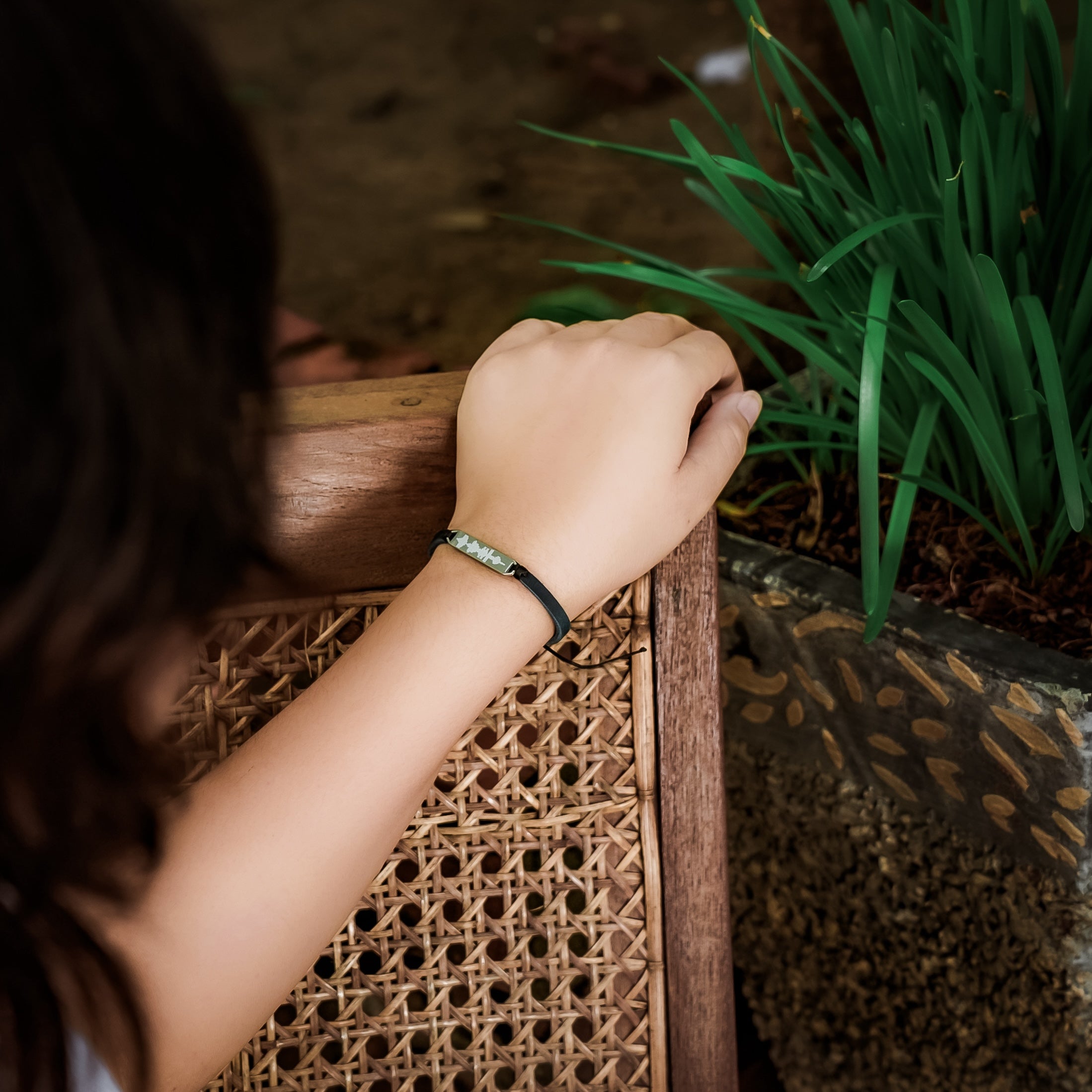 Light Triumphs Over Darkness Leather Bracelet