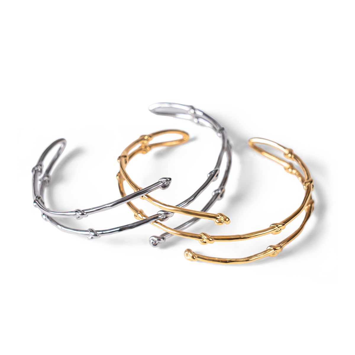 Knots of Freedom Cuff Bracelet