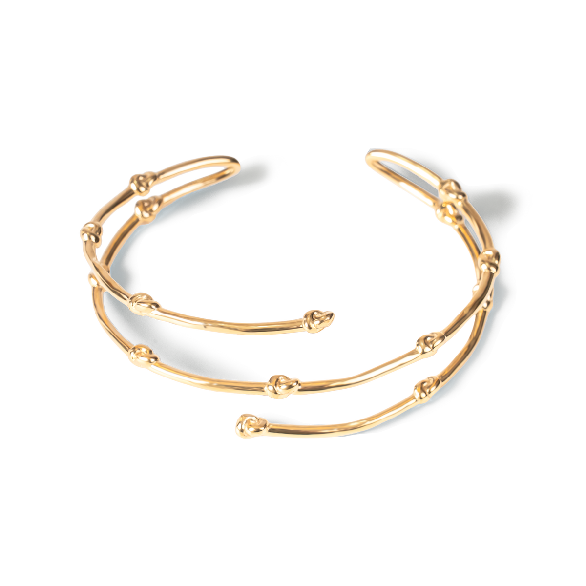 Knots of Freedom Cuff Bracelet