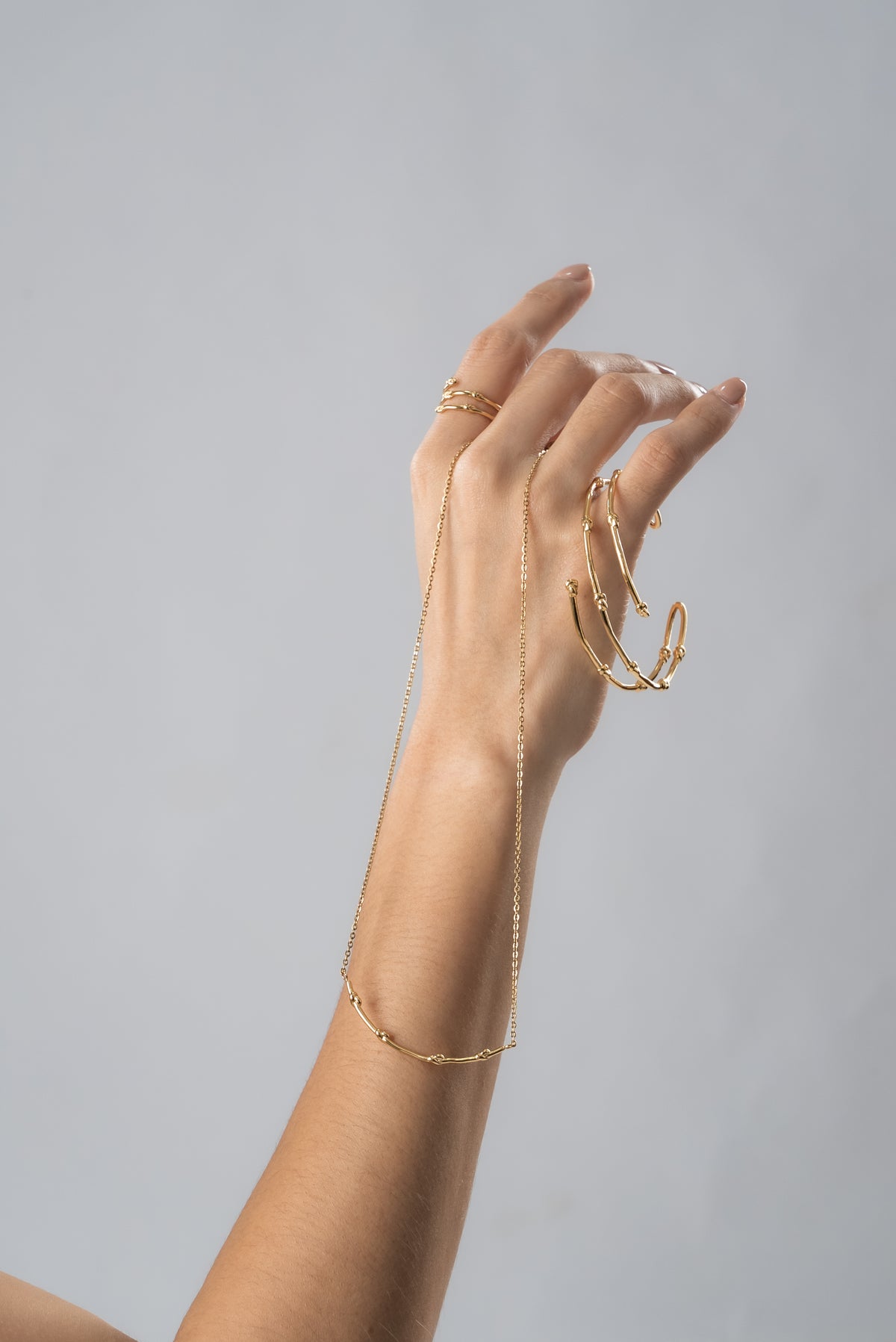 Knots of Freedom Bar Necklace