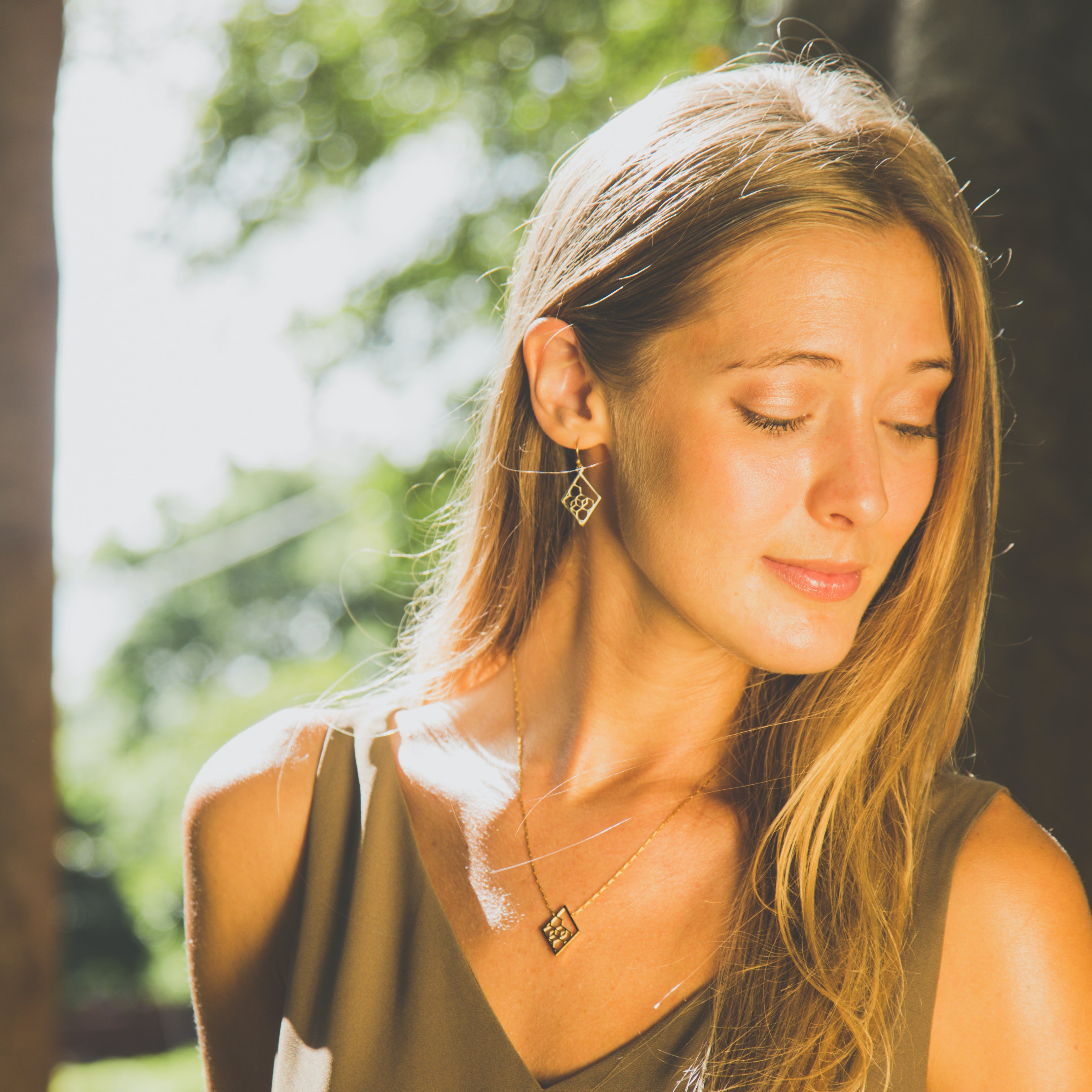 Shielding Hope Earrings