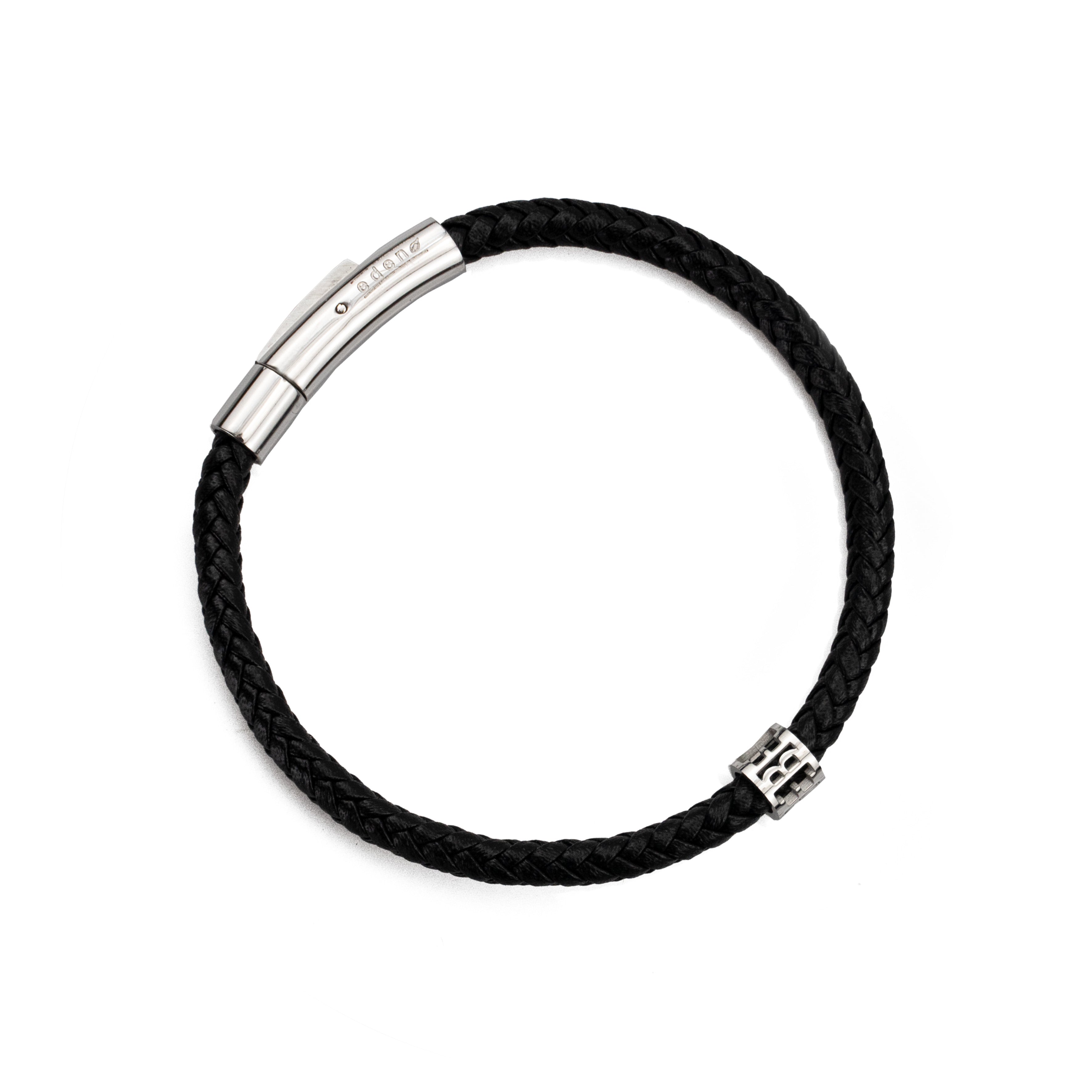 Be Change Men's Leather Bracelet