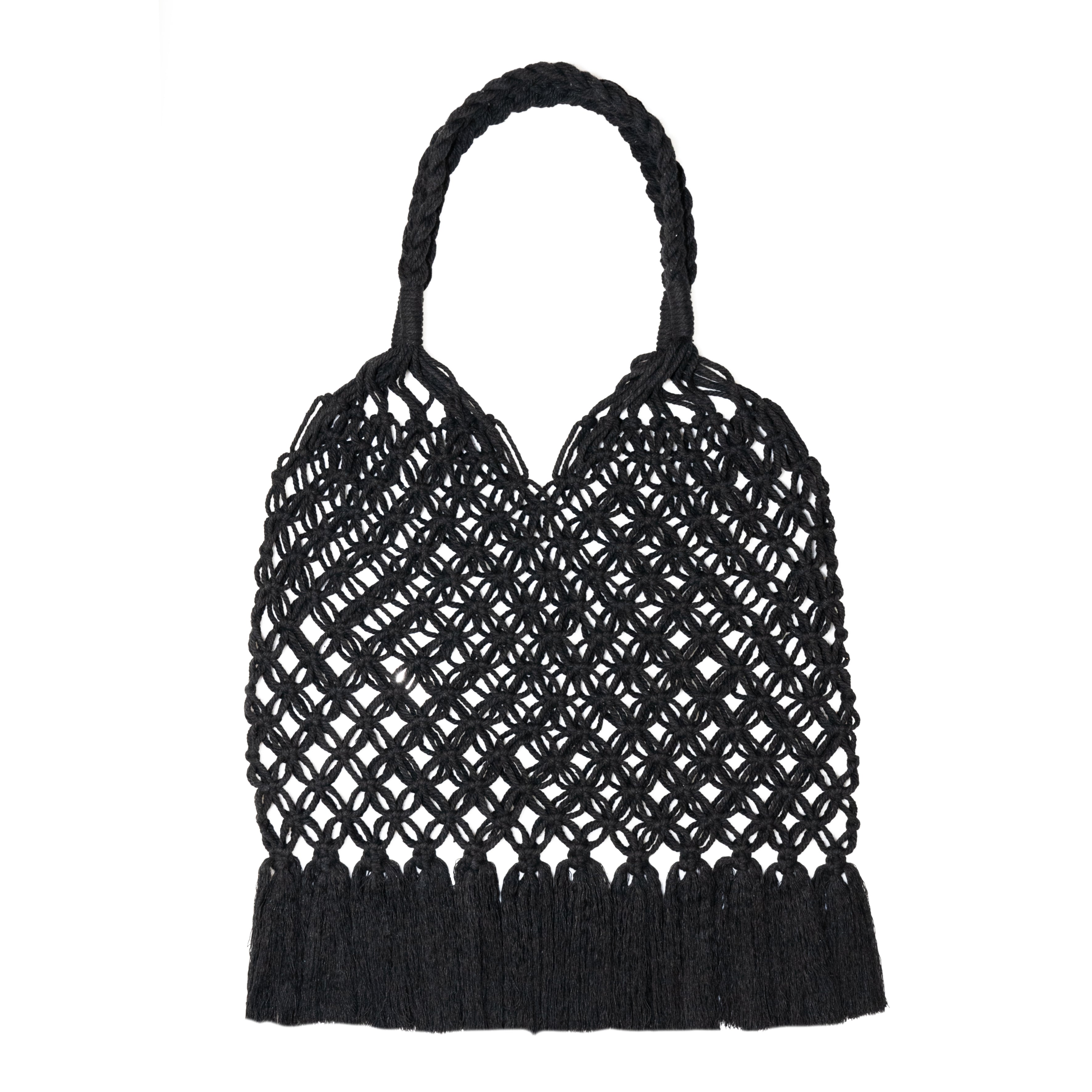 Knots of Freedom Macramé Bag