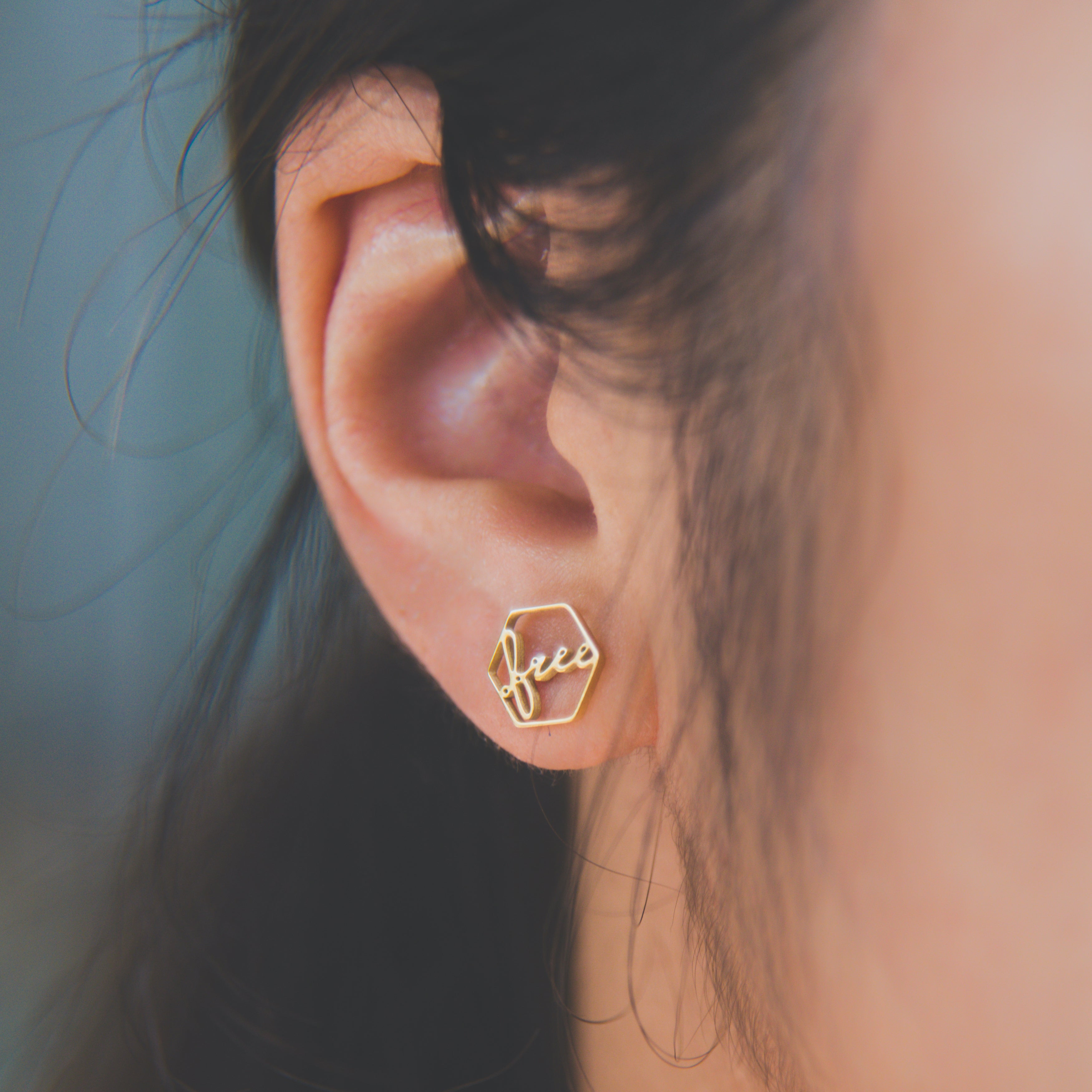 Time for Freedom Post Earrings