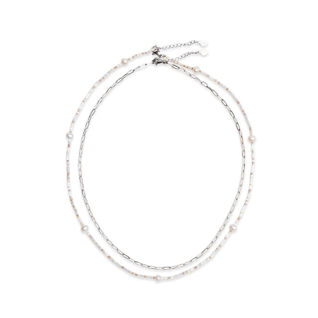 Garden of Eden Necklace Set - Stainless Steel – Eden Jewelry