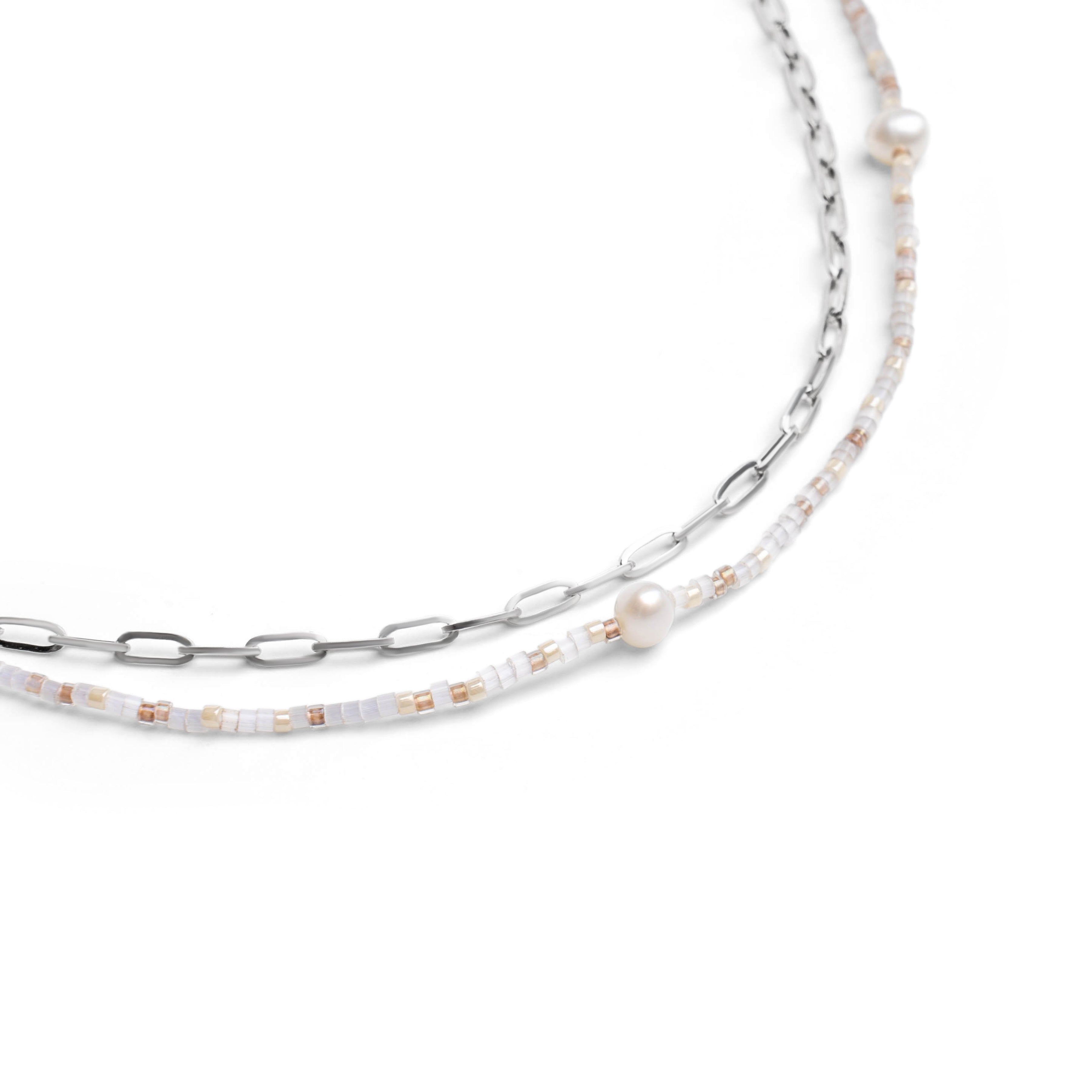 Garden of Eden Necklace Set - Stainless Steel