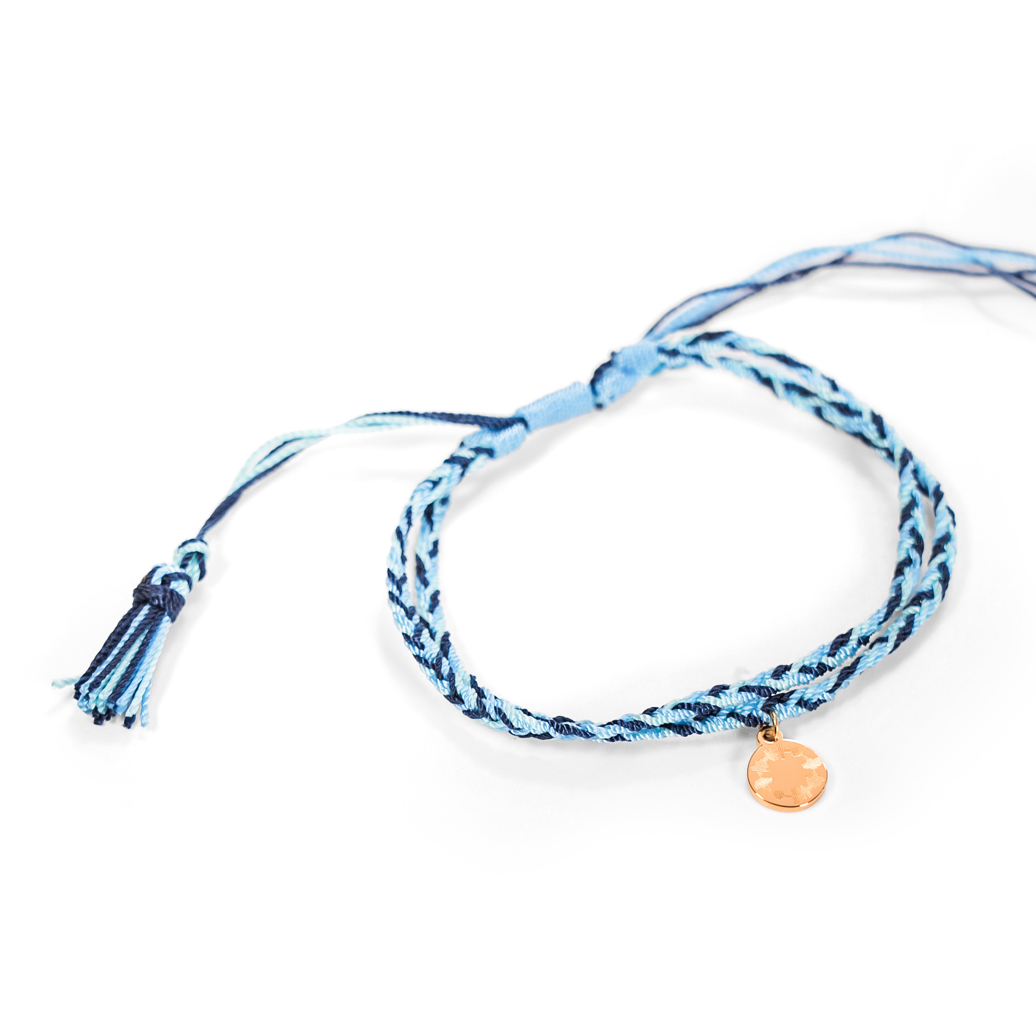 Light Triumphs Over Darkness Braided Bracelet
