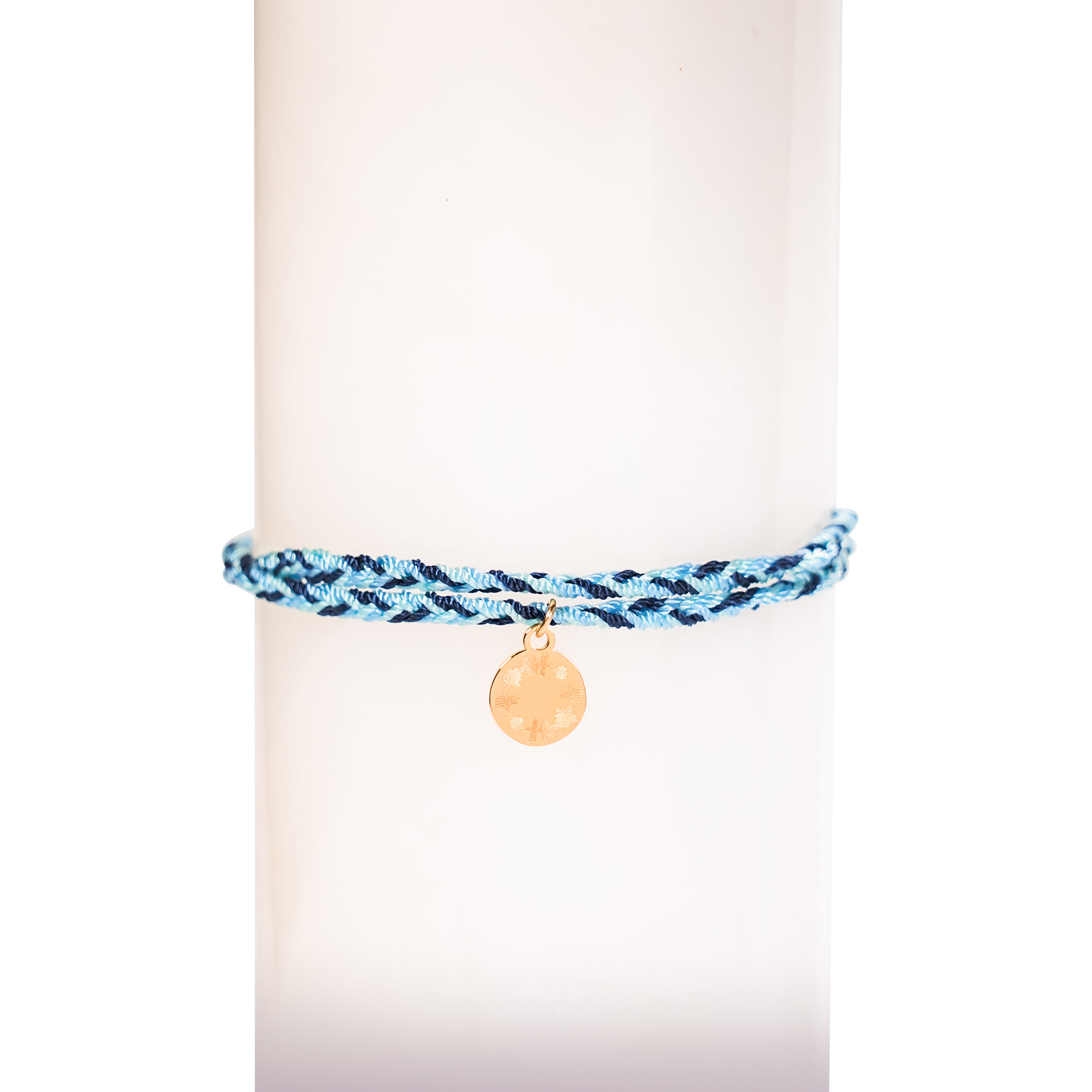 Light Triumphs Over Darkness Braided Bracelet