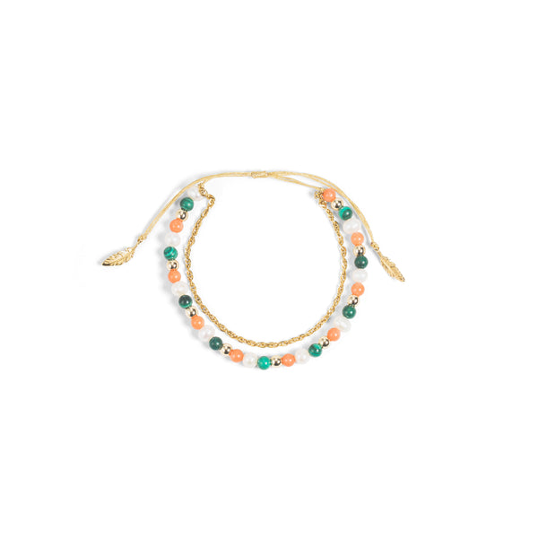 Song of Celebration Beaded Bracelet - Gold