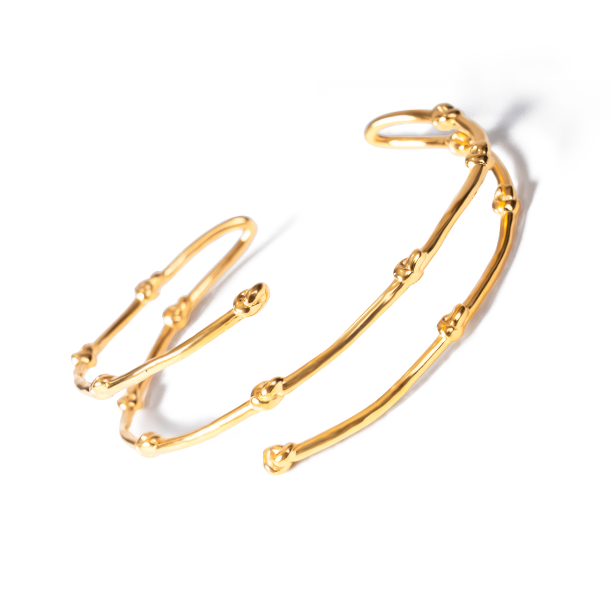 Knots of Freedom Cuff Bracelet