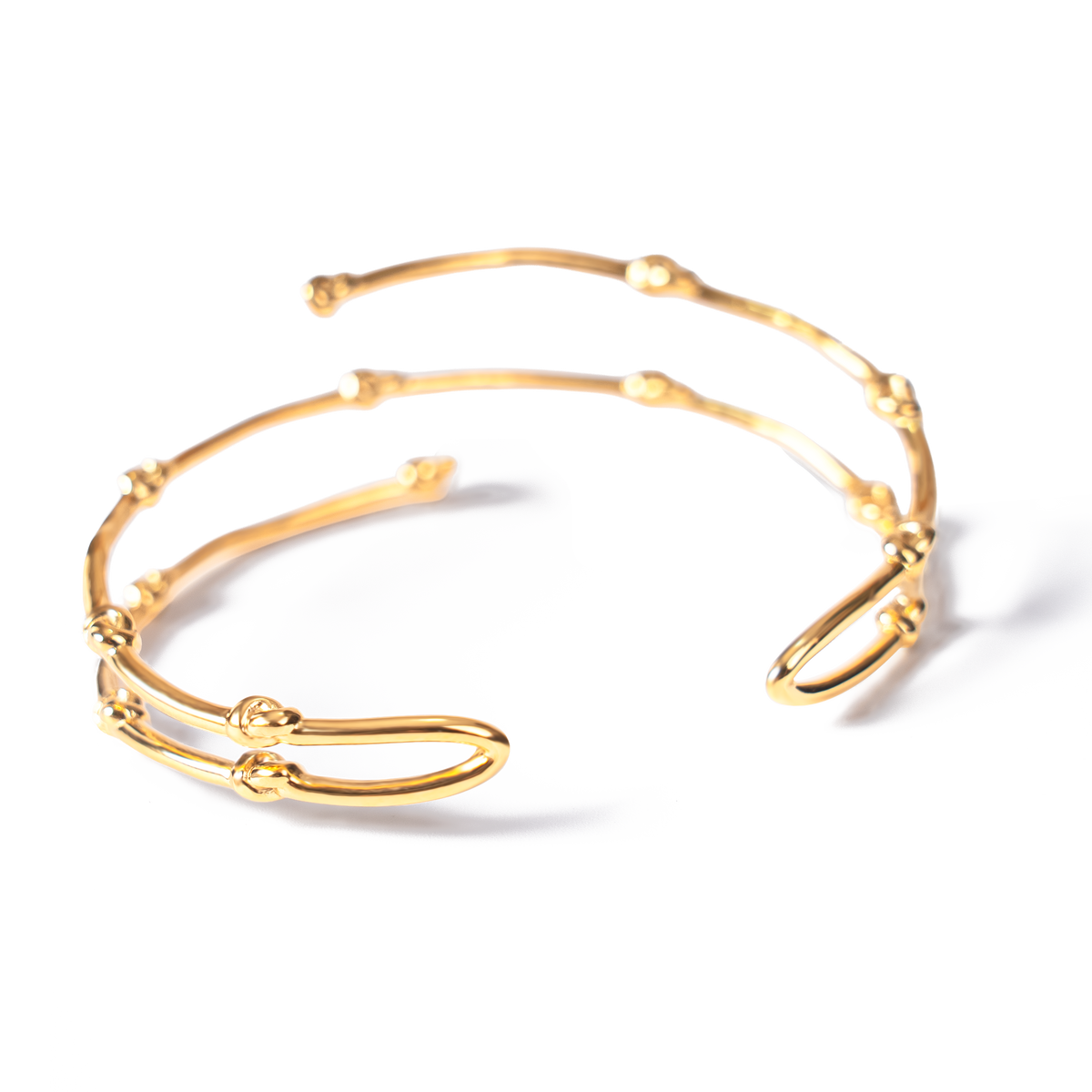 Knots of Freedom Cuff Bracelet