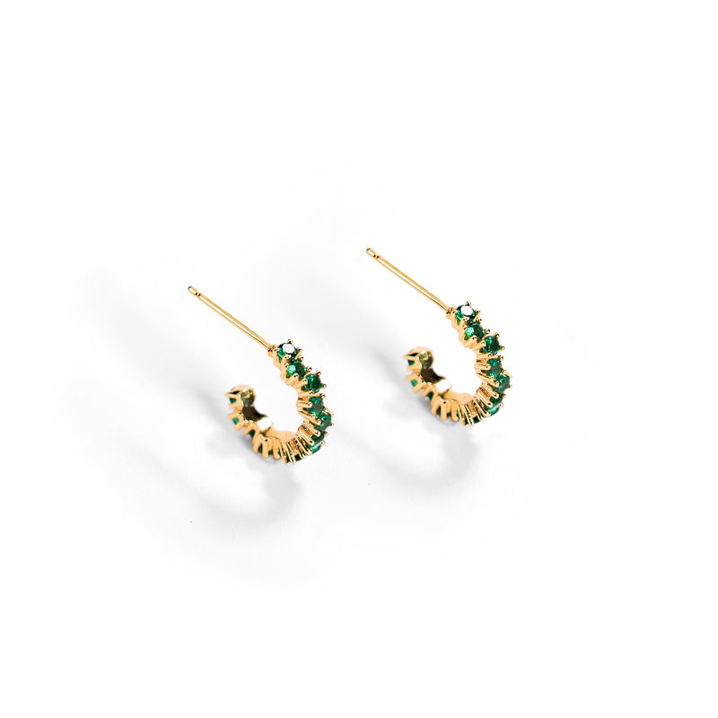 Radicle Hoop Earrings