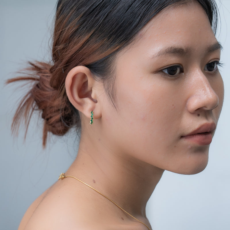 Radicle Hoop Earrings