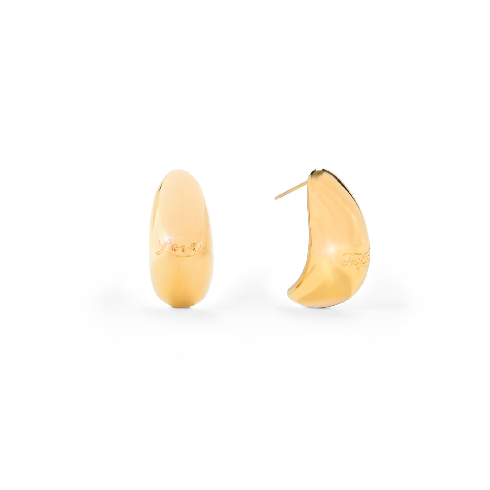 Love & Justice Half Hoop Earrings – Eden Jewelry