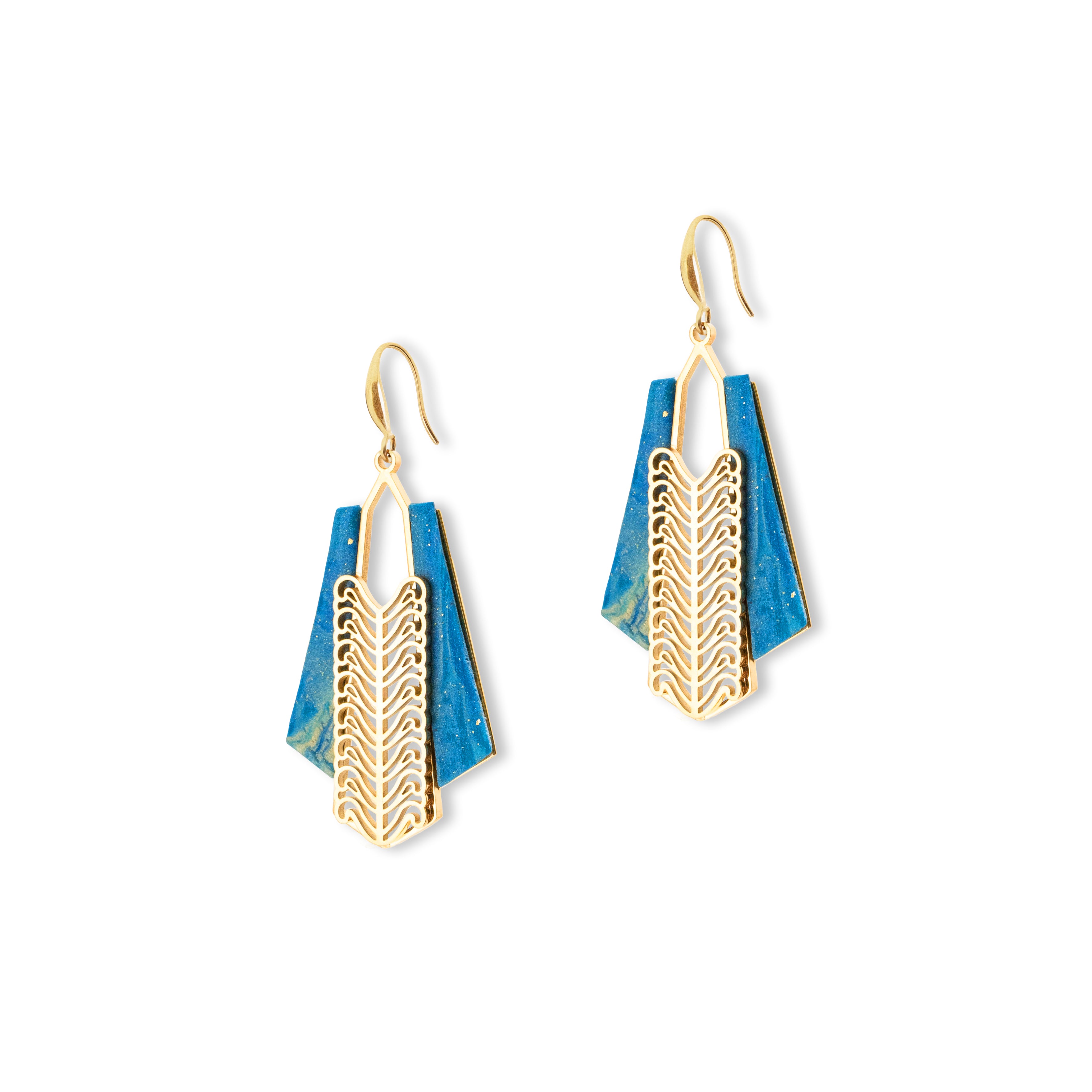 Parting Waters Hook Earrings