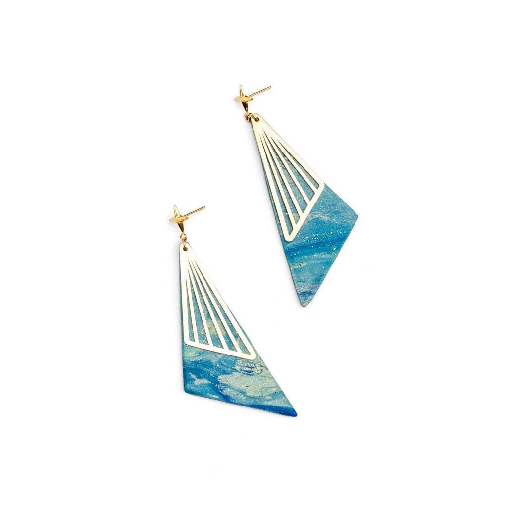Parting Waters Drop Earrings – Eden Jewelry