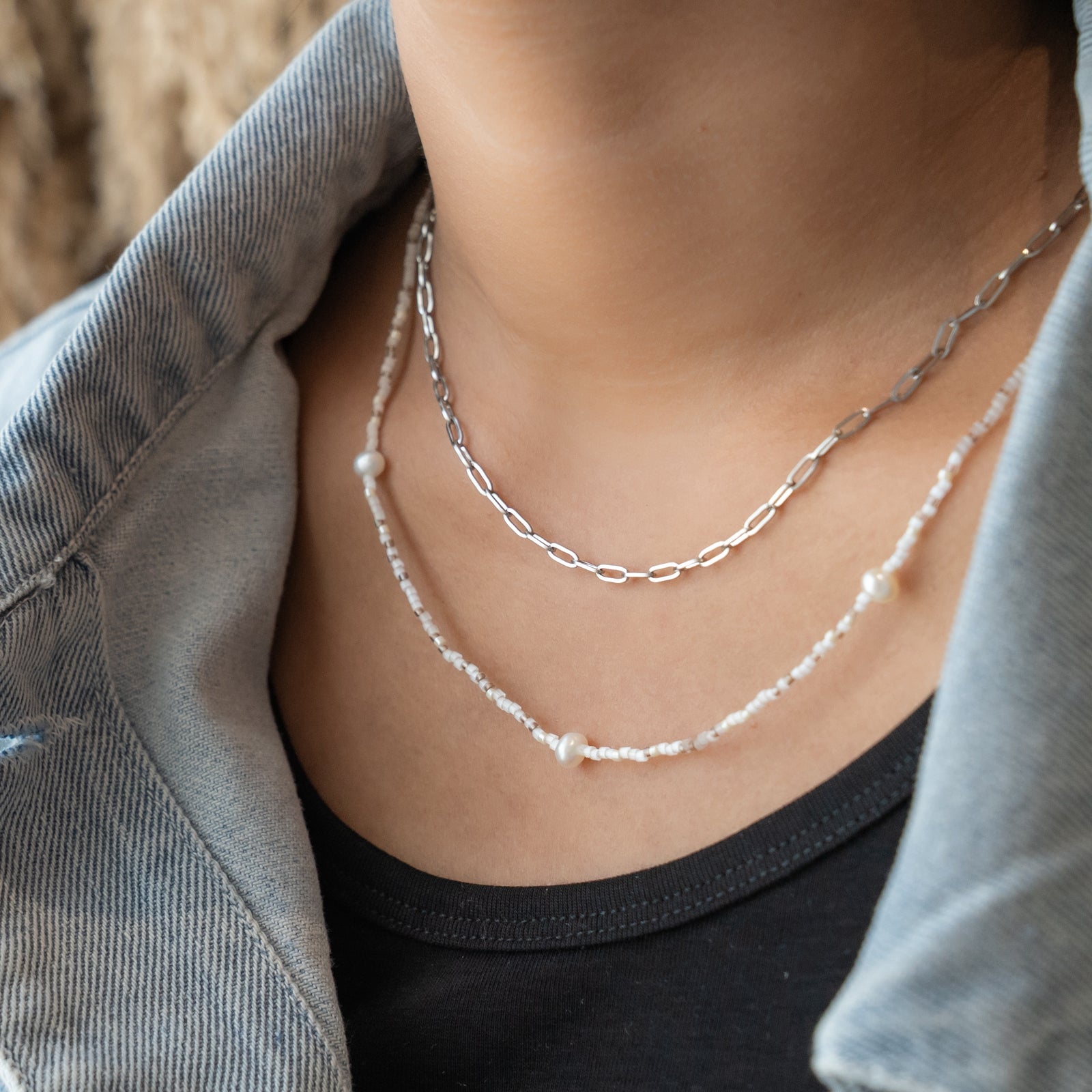 アクセサリー nella. x Garden of eden CHAIN NECKLACE Garden of Eden Necklace Set - Stainless Steel – Eden Jewelry