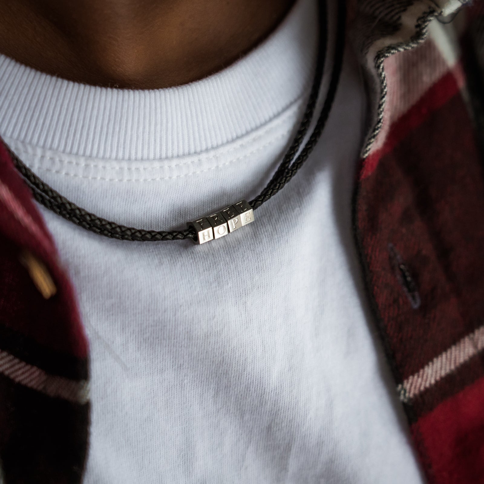 アクセサリー NAO Find Hope Leather Necklace – Eden Jewelry