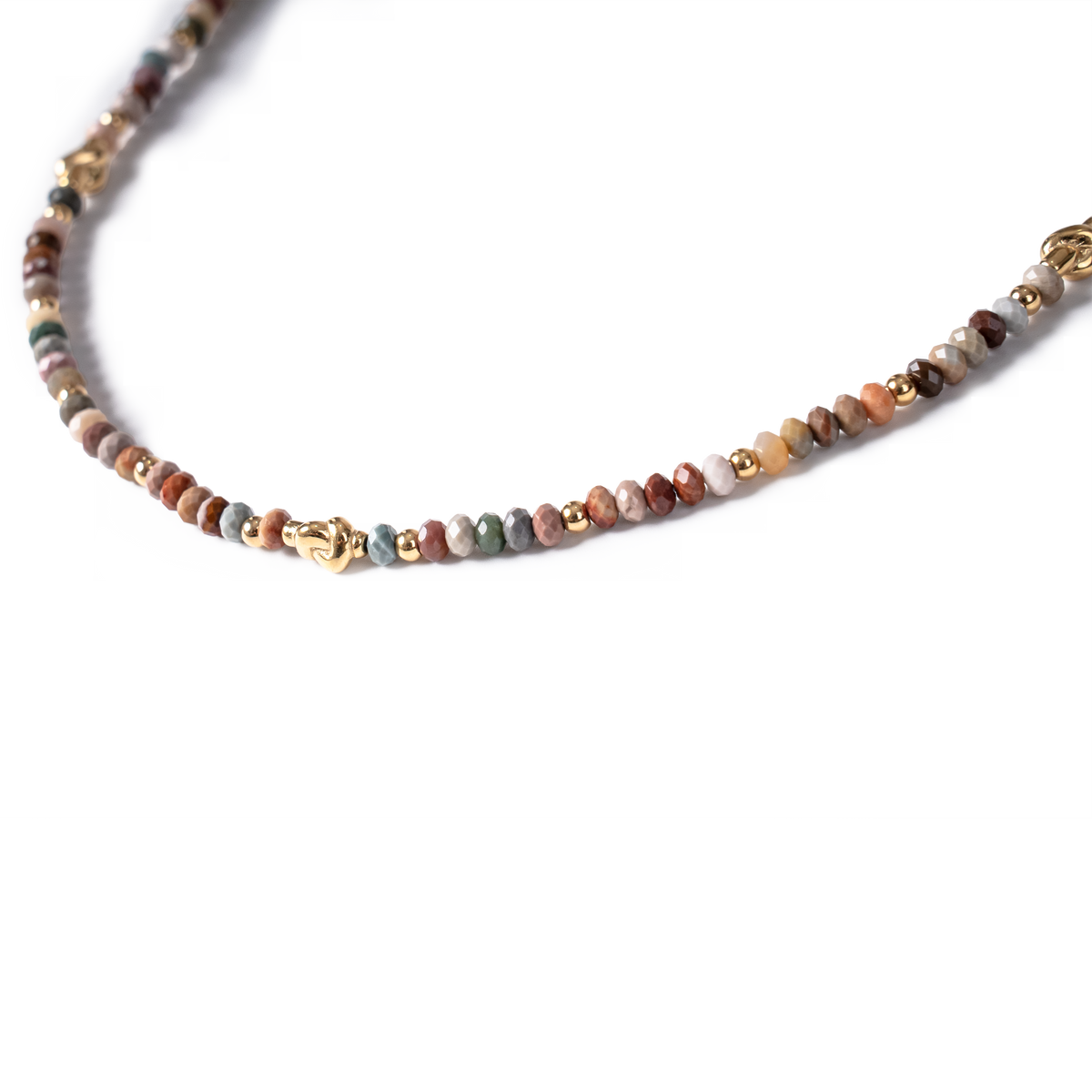 Journey of Healing Gemstone Necklace