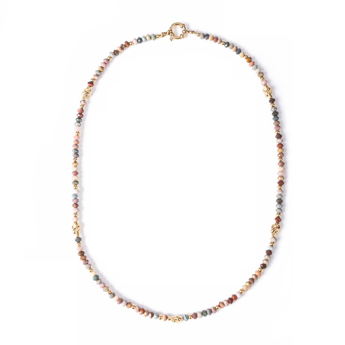 Journey of Healing Gemstone Necklace