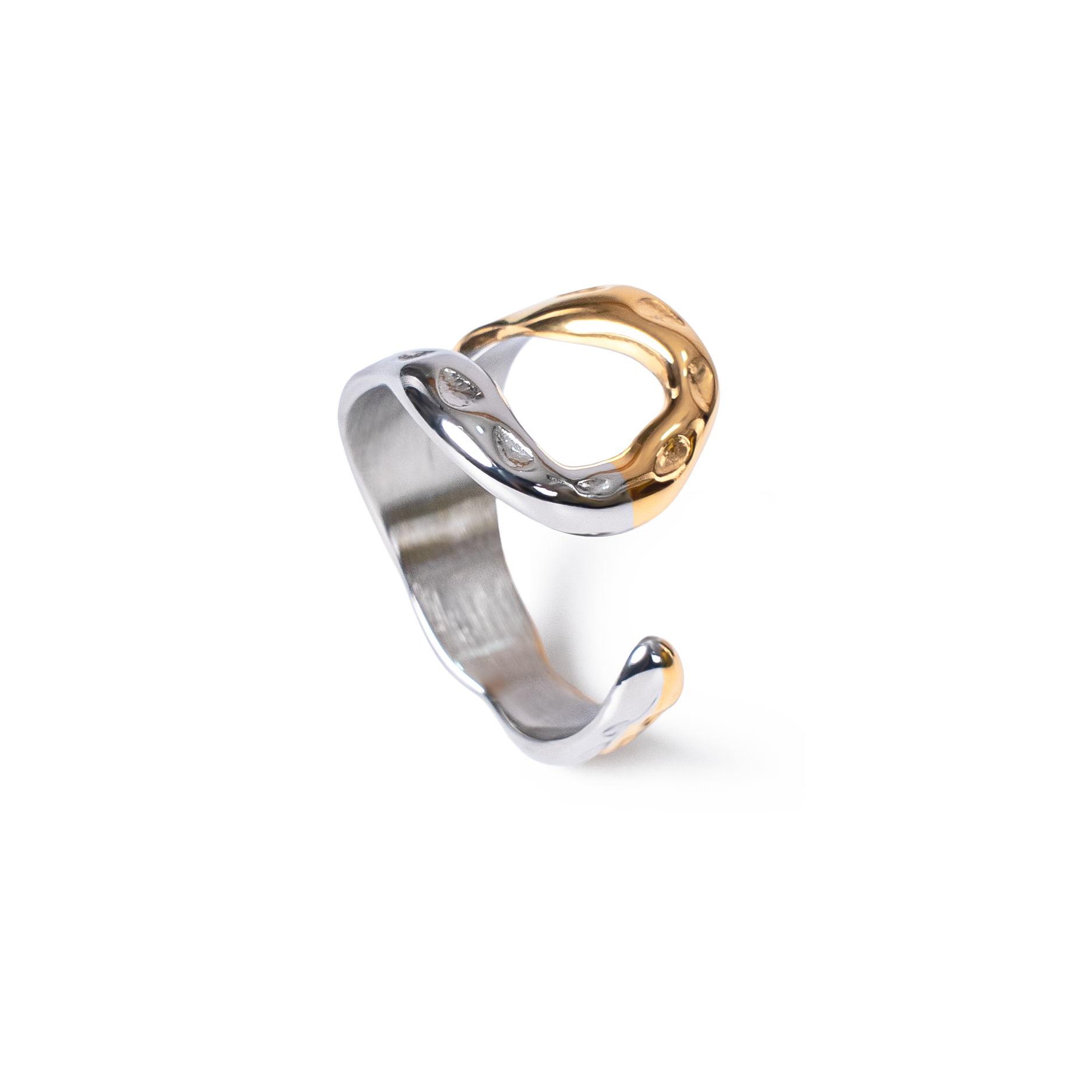 Walk of Love Two-tone Ring