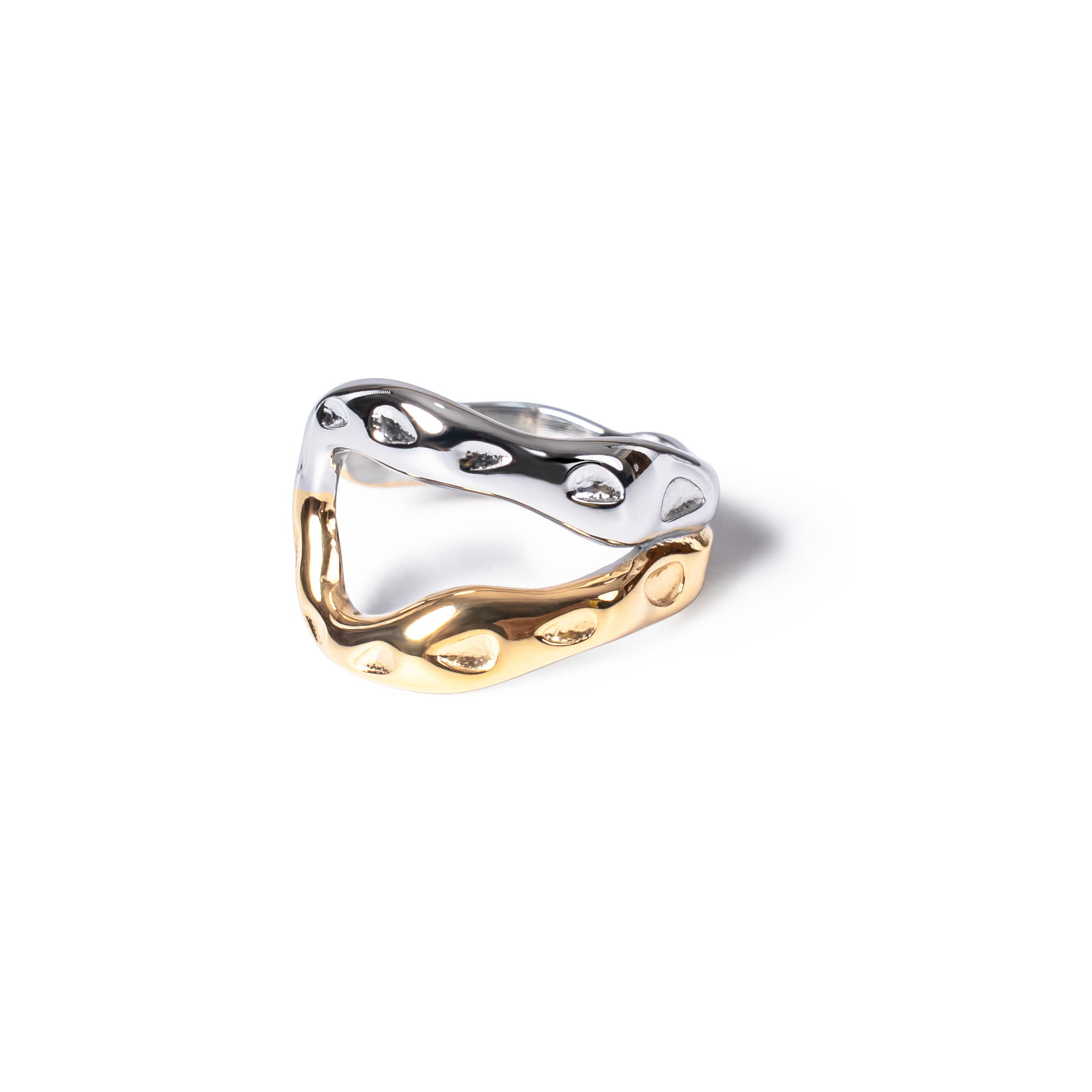 Walk of Love Two-tone Ring