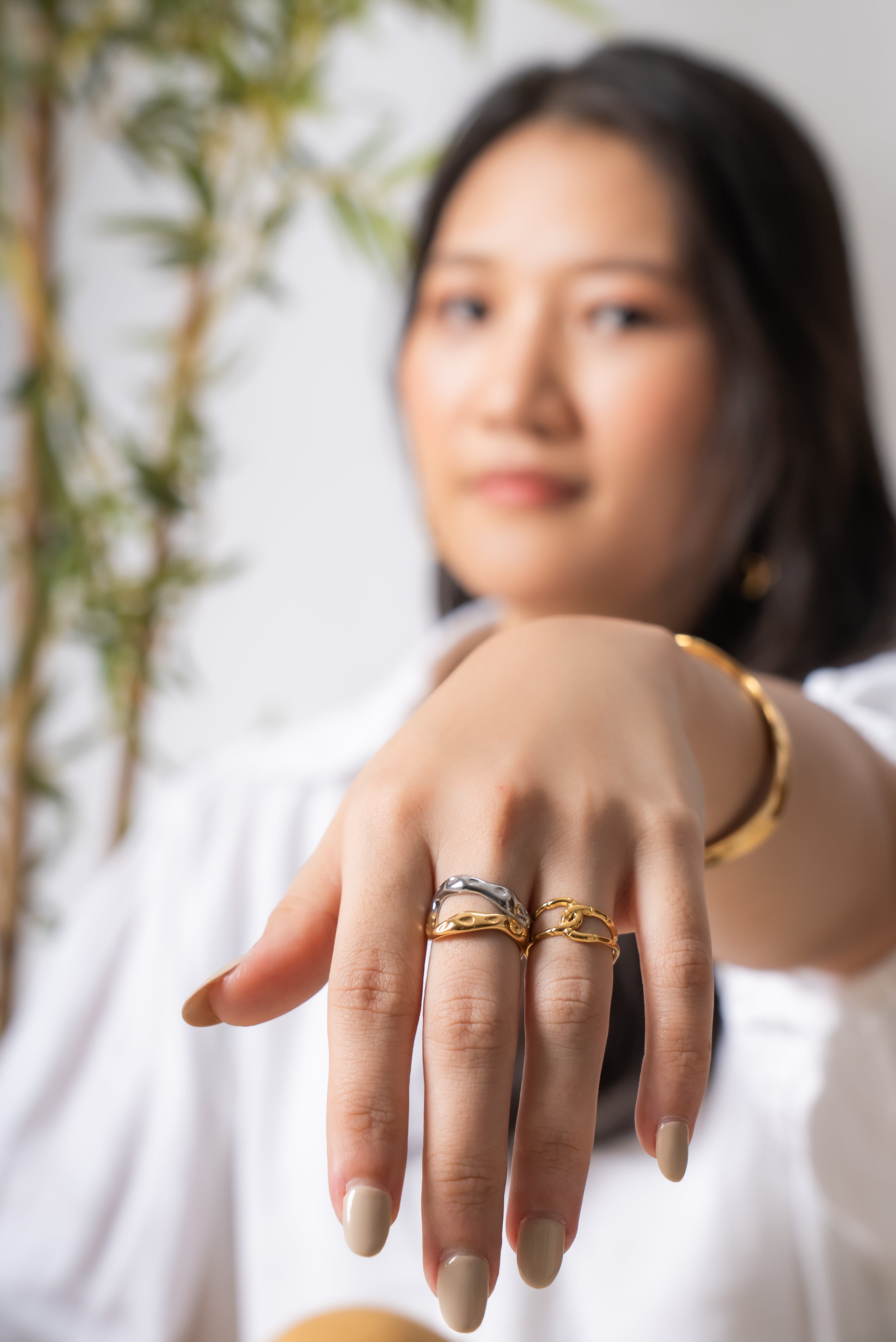 Walk of Love Two-tone Ring
