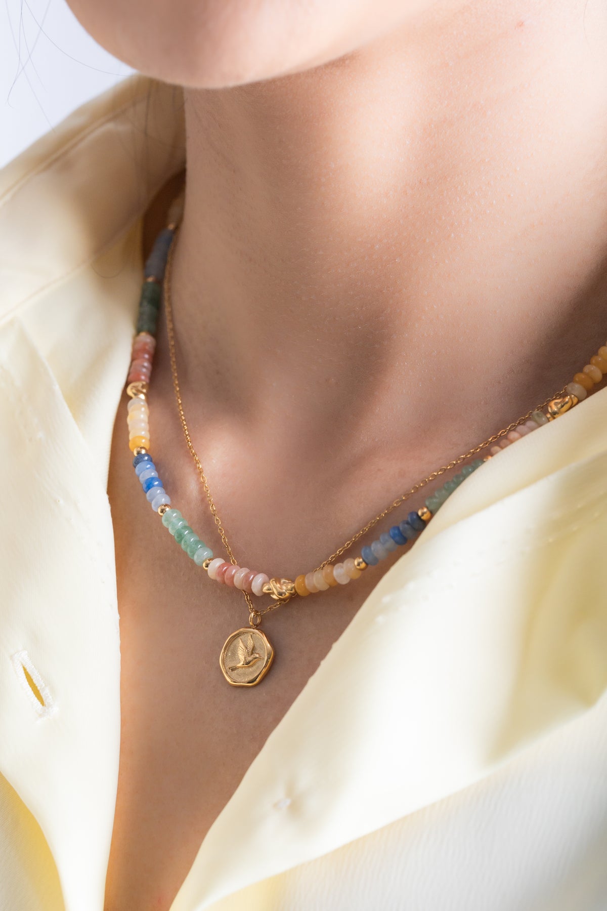 Journey of Healing Rainbow Necklace