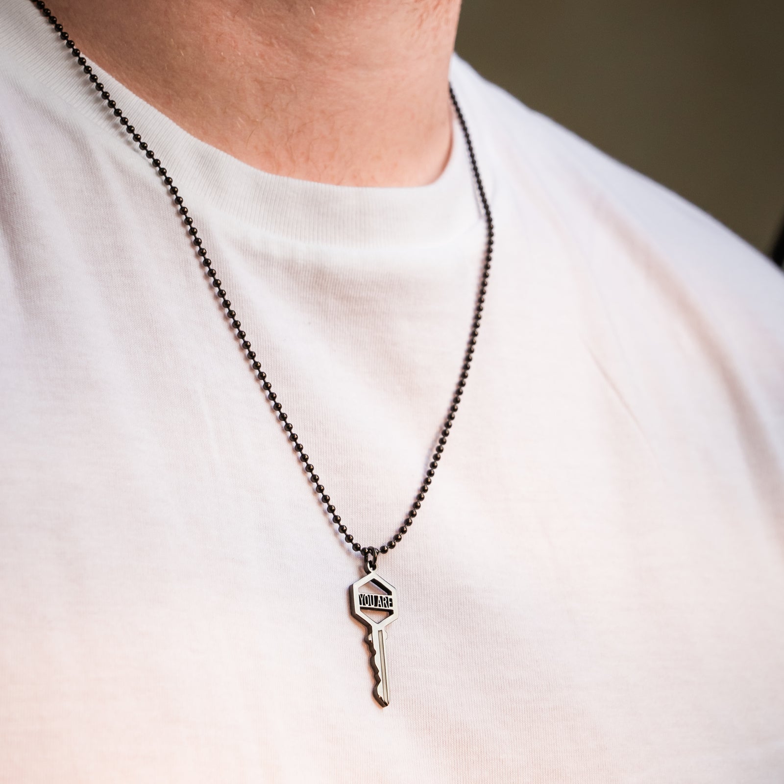 You Are The Key Men’s Necklace – Eden Jewelry