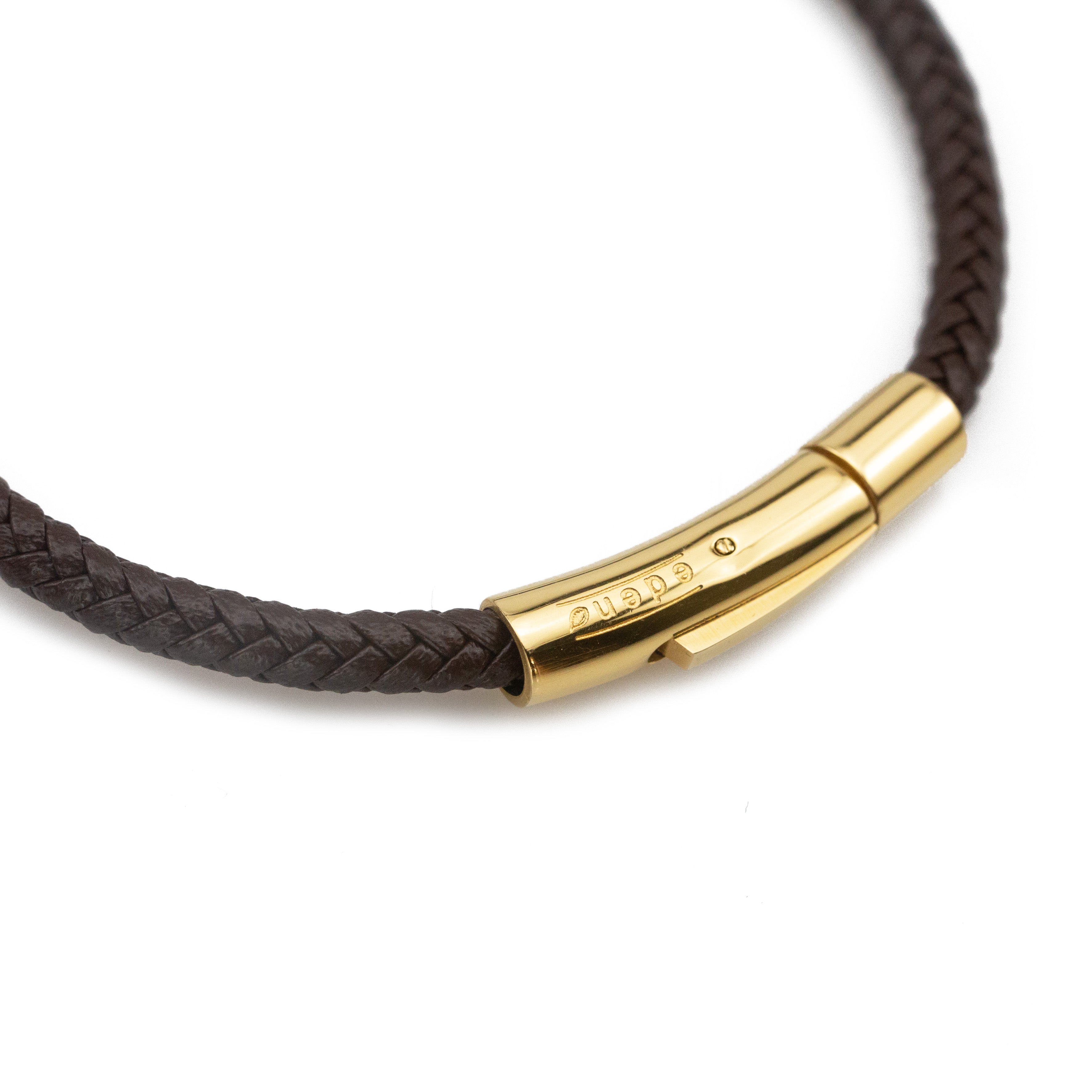 Courage Leather Bracelet