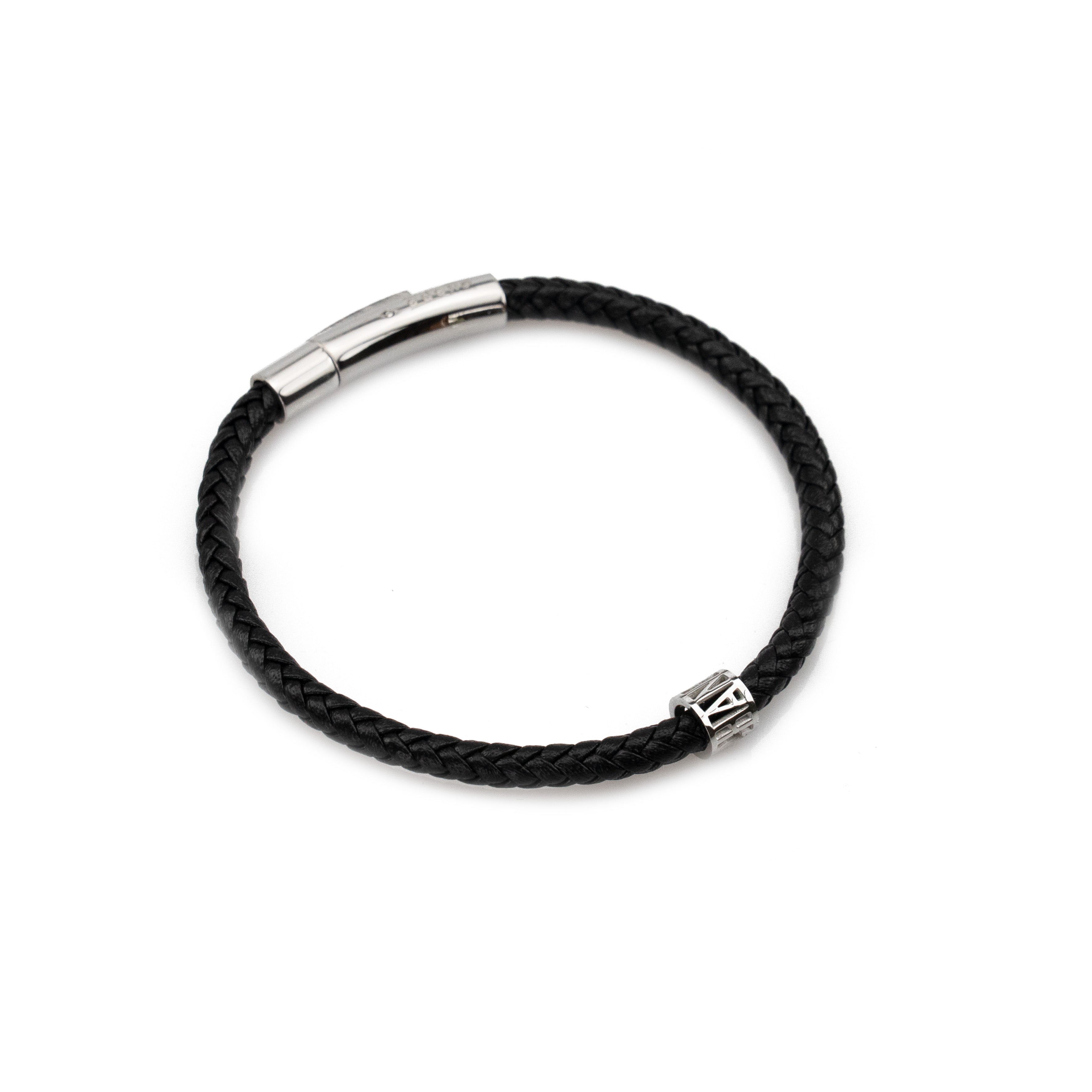 Be Change Men's Leather Bracelet