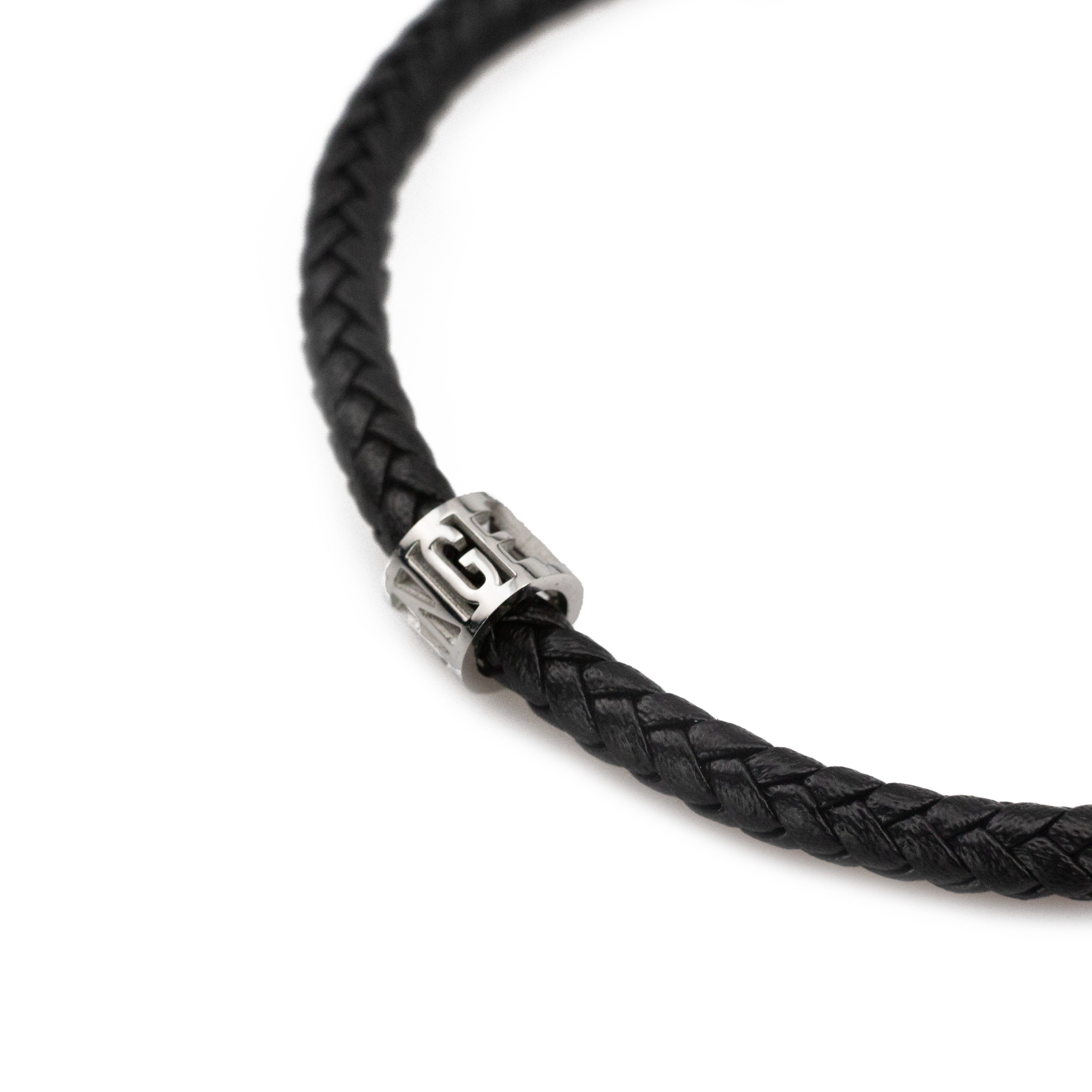Be Change Men's Leather Bracelet