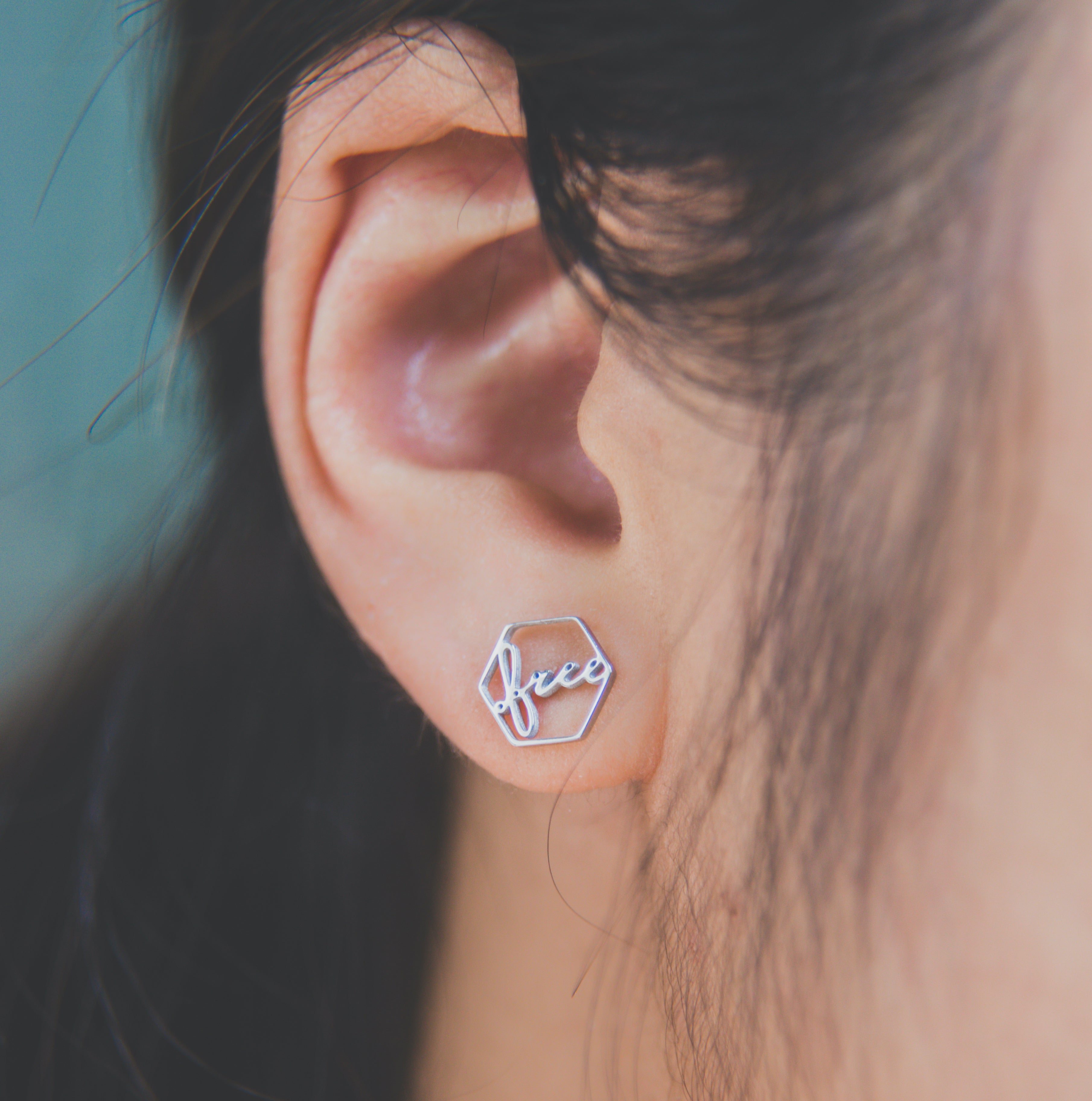 Time for Freedom Post Earrings