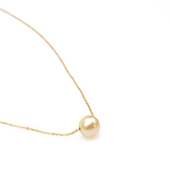 Myanmar Golden Pearl Necklace