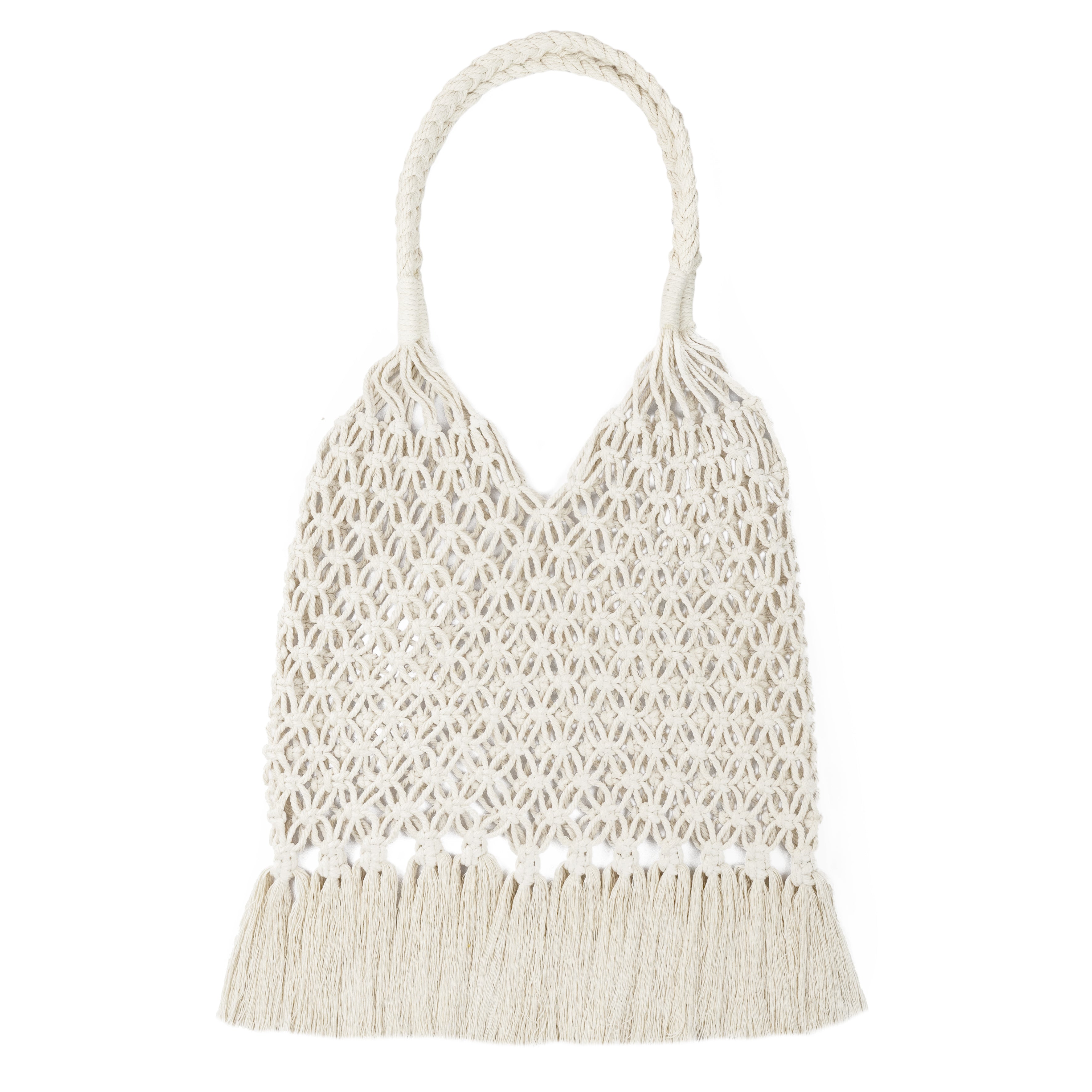 Knots of Freedom Macramé Bag