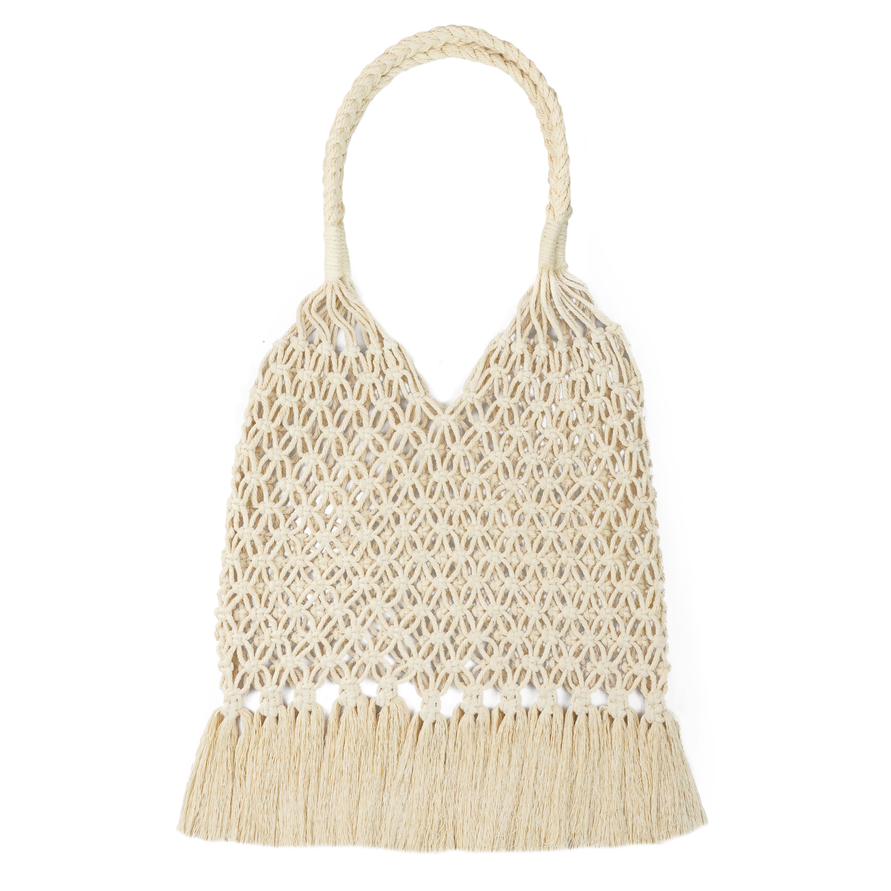 Knots of Freedom Macramé Bag